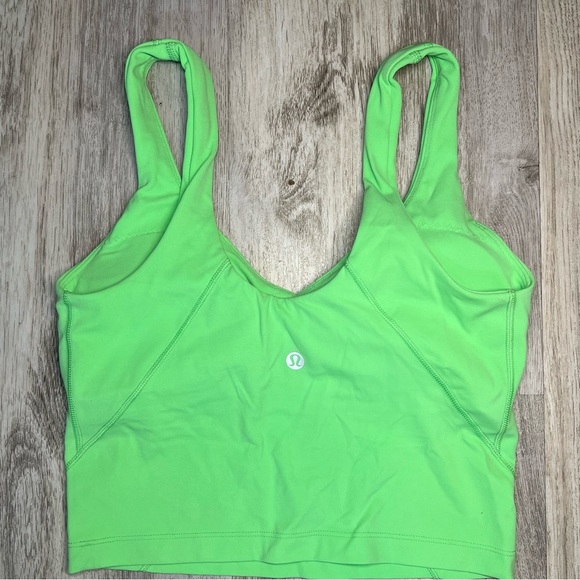 Lululemon Align Tank Top Green Light Athletic Size 4 - Picture 2 of 7